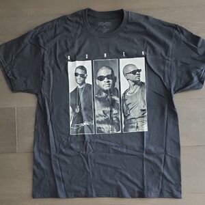 Authentic Usher Concert Tee Official Past Present Future Tour Merch Size XL